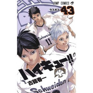 HAIKYUU!! vol. 43 - Edição Japonesa